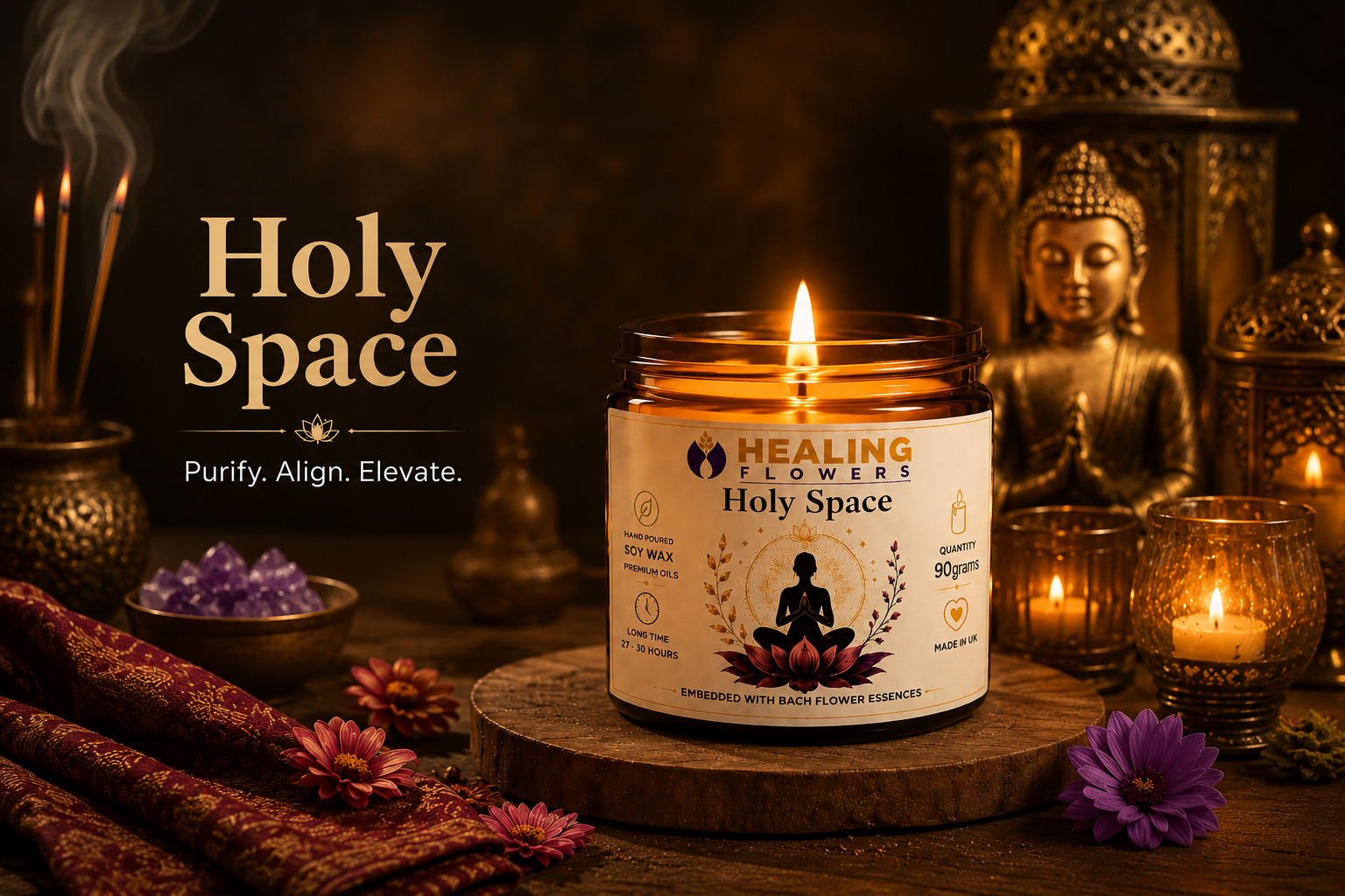 Holy Space Candle