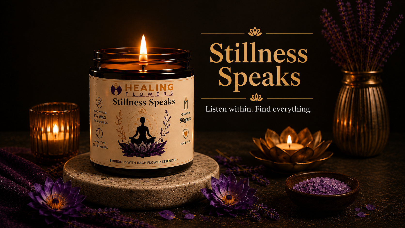 Stillness Speaks Candle